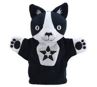 Marionnette Chat Noir Et Blanc Noir TU
