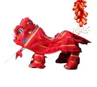 Marionnette Chinoise Traditionnelle - Marionnette Danse du Lion à Ficelles,Jouet Culturel Design Artistique pour Fêtes École Salle de Classe Spectacles Théâtre Local Réunions