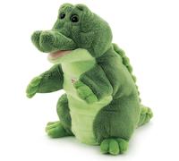 Marionnette crocodile vert