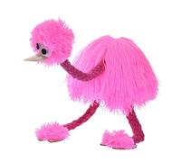 Marionnette D'autruche - Jouet De À Cordes Fait À La Main, Figurine De Marionnette Animale Interactive Réaliste, Accessoire De Divertissement Léger Pour Faire Semblant | Utilisation Du Spectacl