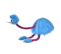 Marionnette d'autruche - Peluche de 14,17 pouces | Poupée en tissu - Marionnette colorée avec tête qui hoche la tête pour raconter des histoires, enseigner et agir sur scène, amusant jouet éducatif