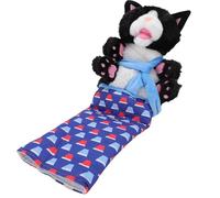 Marionnette de Lutte pour Chat, Jouet Interactif en Peluche Douce pour Favoriser l'exercice, Réduire L'ennui, Intérieur et Extérieur, Fibre de Polyester Durable 47 X 16 Cm