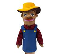 Marionnette De Pompier - Jouet en Peluche, Jeu De Rôle Éducatif | Ensemble De Marionnettes De De Carrière Douce, Dispositif De Performance d'apprentissage Interactif pour, Enseignem