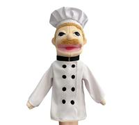 Marionnette de Pompier - Peluche en Coton PP, détective Ouvrier Cuisinier, Jouet éducatif Doux | Parfaitement idéal pour Le Jeu de rôle Doctor Farmer et Les fêtes.