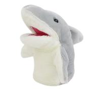 Marionnette De Requin De Dessin Animé - Chaussette en Peluche, De Conte pour, Animal Interactif Amusant, Divertissement Éducatif | Petite Garçons Filles Théâtre Fête Histoire Jeux