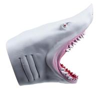 Marionnette de Requin, marionnettes à Main en Forme d'animal réaliste et Effrayant avec des Dents Pointues pour Enfants et Adultes, marionnettes à Main en Caoutchouc Souple pour la Maison, la materne