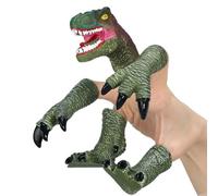 Marionnette Doigt Dinosaure, 5 pcs Marionnette à Doigt Animaux set, Marionnettes Accessoires de Poupée de Doigt, mini intéressant caoutchouc Finger Marionnettes, Mignon Poupée Doigt Animal