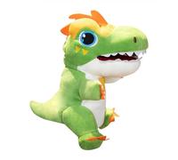 Marionnette en peluche dinosaure - 20 cm en peluche/coton PP, mignon, interactive | Parfait pour une utilisation lors de la narration d'histoires avec bouche mobile