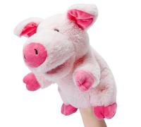 Marionnette en peluche douce, bouche de travail pour marionnette à main | Marionnettes à main pour volaille pour l'éducation précoce de 9,84 pouces | Marionnettes à doigts pour la première éducation