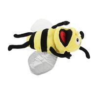 Marionnette en Peluche Marionnettes à Main Abeille Marionnettes d'animaux Jouet en Peluche Abeille Jouet De Poupée en Peluche De Noël Marionnettes à Doigts Fantoche Coton PP JOINPAYA