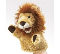 Peluche marionnette Petit Lion - Folkmanis