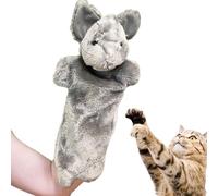 Marionnette Lutteur Chat - Jouet De Marionnette Interactive Pour Lutte Féline,Peluche Interactive Main Pour Stimulation Sensorielle Entraînement Cérébral Enrichissement Détente et Exercice Intérieur