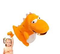 Marionnette Main Dinosaure pour,Marionnette Jouet en Peluche Jouets d'histoire de marionnettes, éducatif interactif Un Jeu rôle créatif