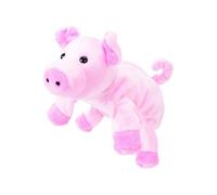 Marionnette Peluche - Cochon Multicolore G