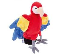 Beleduc Arts & Crafts 40131 Dummy Papagei Parrot, Multicoloured, 7 x 22.5 x 25 cm