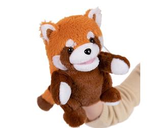 Marionnette pour animaux à la main - Peluche interactive douce et de 120 g avec bouche ouverte | Objets de collection interactifs éducatifs portables, jouets pour animaux pour