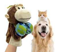 Marionnette pour chat avec son, drôle et interactif en peluche