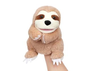 Marionnette Raton Raton Raton Laveur Animal Interactif Bouche Ouverte | Jouet Doux en Peluche avec Bouche Mobile | Stimule Créativité Imagination pour Contes Jeu de Rôle