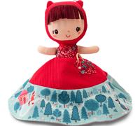 Lilliputiens - Marionnette réversible Petit Chaperon Rouge - 3 personnages en 1 - Conte interactif dès 12 mois - Stimule imagination, motricité et vue - Racontez l'histoire avec la marionnette - 83411