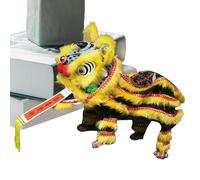 Marionnette Traditionnelle Chinoise | Marionnette Danse du Lion à Ficelles | Jouet Culturel Design Artistique pour Fêtes École Salle de Classe Spectacles Théâtre Local Réunions