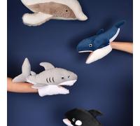Histoire d'Ours Marionnette Requin 30 cm Trésors Marins