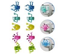 Marionnettes À Doigt, Animaux De Couleur, 10 Pièces, Pour Raconter Des Histoires, Style Aléatoire