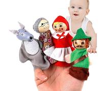 Marionnettes À Doigts Animaux - Peluches pour Raconter des Histoires Et Apprendre | Mini Figurines D'aide À L'apprentissage De L'heure du Conte | Souvenir Idéal pour Les Anniversaires D', Les J