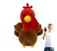 Marionnettes à doigts de dinde, marionnettes avec mains de dinde, éducatives pour jeux de rôle de narration de contes, en peluche pour garçons, filles et