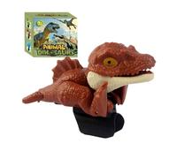Marionnettes À Doigts Dinosaures, Figurines Réalistes pour Le Bout des Doigts, Jouets Dinosaure Miniatures, pour À Partir De 3 Ans Pâques Jeu pour Tout-Petits Sachets Cadeaux Saint-Valentin
