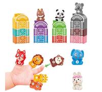 Marionnettes à Doigts pour,Ensemble de marionnettes à Doigts,Jouets de comptage de Grange Marionnette pour Animaux | 20 Jeux de marionnettes pour, Jouets éducatifs, bonbonnières