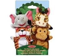 Marionnettes à gaine Melissa & Doug Amis Du Jardin Zoologique Multicolor G