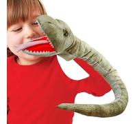 Marionnettes à main animales - Animal en peluche de marionnette à main caméléon - Cadeaux d'anniversaire marionnettes à en peluche douce, théâtre de spectacle, panier de noël et de pâques