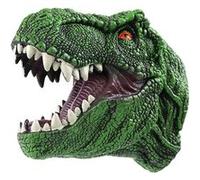 Marionnettes à main animaux dinosaure caoutchouc gants de jeu pour enfant - Tyrannosaure vert 16*19cm Vert G