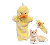 Marionnettes à Main Animaux,Interactive à Doigts | Jouet de Lutte Chat Marionnette,pour Jeu Conte Salle Classe Famille Pâques