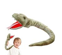 Marionnettes à main avec bouche mobile - Peluche caméléon - Marionnette à main en peluche douce, cadeaux d'anniversaire, marionnettes en peluche douce, théâtre d'exposition, remplissage de panier de