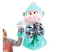 Marionnettes à main d'animaux - Marionnette à main avec sons et action - Jouet en peluche - Rôle éducatif - Jeu de raconte d'histoires pour