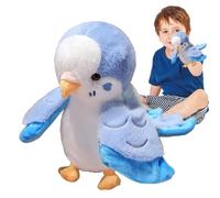 Marionnettes à main en forme d'animal de luxe, jouet en peluche amusant, jouets de marionnettes de canard réalistes d'oiseaux à la main, enseignement du papier pour et adultes