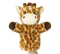 Marionnettes À Main en Forme d'animaux avec Matériau en Peluche Douce, 26 X 20 X 10 Cm, De Conte De Lion Et De Girafe, Marionnettes Créatives pour Spectacle sur Scène, Éducatives, pour