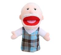 Marionnettes À Main Familiales - Marionnette en Peluche pour Raconter des Histoires | Marionnette Interactive De Jeu De Simulation, Maison D'école avec Bouche Mobile pour Les Émotions des Filles Et