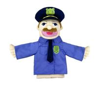 Marionnettes à Main Hero, marionnettes à Main de Jeu de rôle pour -NTS, conçues par Un ergothérapeute, Un médecin, Une infirmière, Un Pompier, Un Policier, Jouet éducatif interactif, 40 cm