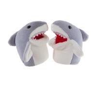 Marionnettes à main | Jouet en peluche doux avec apparence réaliste - marionnette requin en peluche jouets pour raconter des histoires - Pour garçons et filles, famille, utilisation dans la salle de