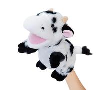 Marionnettes à Main | Peluche Interactive Douce Mignonne avec Bouche Ouverte | Marionnette en Peluche Animale - pour Filles Famille Amis Salle de Classe Noël Jeu de rôle Apprentissage précoce