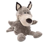 Marionnettes à Main pour bébés, marionnettes à Main Loup Bouche Ouverte et Jouets Animaux en Peluche pour Un Jeu de Simulation imaginatif, Cadeaux de Noël Amusants pour Un Temps Jeu créatif
