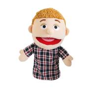 Marionnettes à Main pour - Bouche Mobile, marionnette Douce, matériau en Peluche réaliste, Doublure intérieure | Accessoire de Narration Les éducateurs la Petite enfance et Enseignants des éco