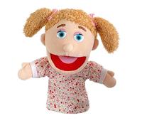 Marionnettes à Main pour - Bouche Mobile, marionnette Douce, matériau en Peluche réaliste, Doublure intérieure | Accessoire de Narration Les éducateurs la Petite enfance et Enseignants des éco