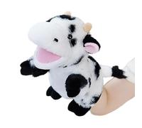 Marionnettes à Main pour | Poupées Cartoon Interactives Mignonnes à Bouche Mobile et Douces | Peluches et Jouets d'Éveil,pour Garçons Filles Famille Amis Noël Conte Jeu Apprentissage Précoce