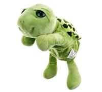 Marionnettes À Main pour Tout-Petits, Marionnettes À Main pour Animaux, Marionnettes À Main en Peluche Douce en Forme De Tortue,Accessoires De Performance sur Scène, 30cm