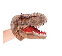 Marionnettes à mains dinosaures réalistes : jouet doux et flexible en caoutchouc t rex, marionnette interactive pour narration pour | Jeu imaginatif, activités éducatives, salle de classe