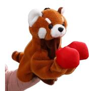 Marionnettes Animales | Jouet en Peluche Drôle,de Boxe Compagnon de Sommeil avec Bras Rétractable pour 3+ Ans Spectacle Fête Raconter Histoires Jeu Rôle