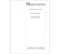 Marionnettes - Arthur Schnitzler - Actes Sud-Papiers - broché - Livre
